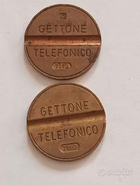 Coppia di gettoni Rari 7110 IPM e NO LOGO