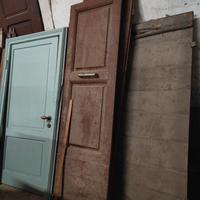 porte portoni in legno antico 