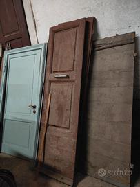 porte portoni in legno antico 