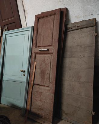 porte portoni in legno antico 