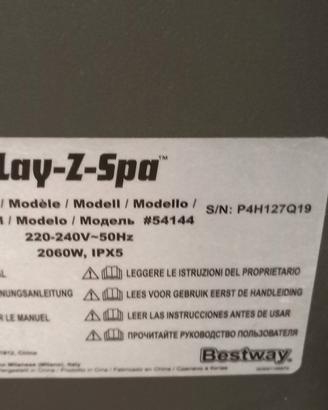  pompa multifunzione Bestway Lay-Z-Spa