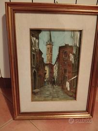 olio su tela Roma Sparita autore Nazareno 