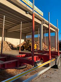 Rimorchio trasporto legname