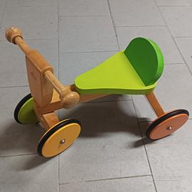 triciclo bici in legno 