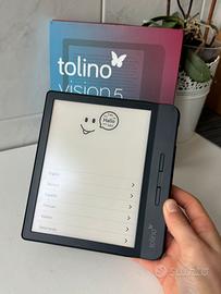Ereader Tolino Vision 5 con cover