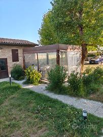 Gazebo 4x3 in ferro 