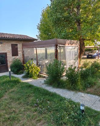 Gazebo 4x3 in ferro 