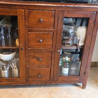 Vetrinetta con cassetti