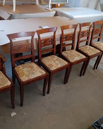 Lotto 6 Sedie vintage 