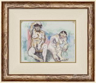 Fausto Pirandello | Pastello su carta | Archiviato