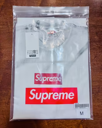 Supreme x MM6 Maison Margiela Box Logo Tshirt