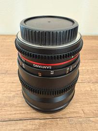 Obbiettivo Samyang 16mm T2.2