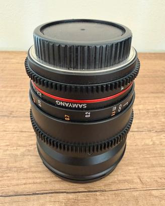 Obbiettivo Samyang 16mm T2.2