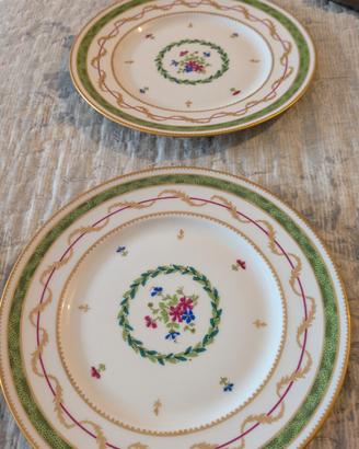 2 piatti in porcellana seHaviland Limoges 
