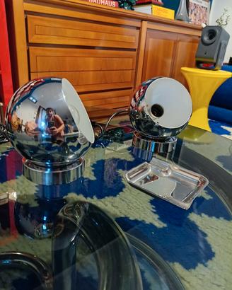 Lampade vintage Eye balle magnetiche anni 70