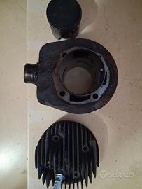 cilindro,testa,e pistone polini 177