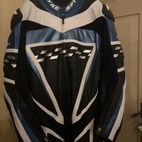 Tuta in pelle moto strada/pista NUOVA