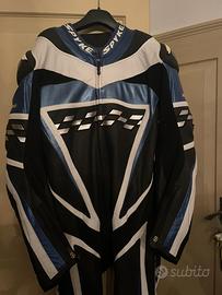 Tuta in pelle moto strada/pista NUOVA