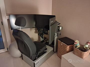 simulatore di guida + pc