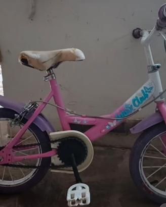 Bici bimba 16 pollici funzionante bene