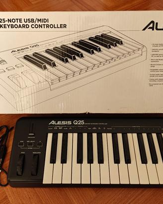 Alesis Q25 Tastiera controller MIDI USB