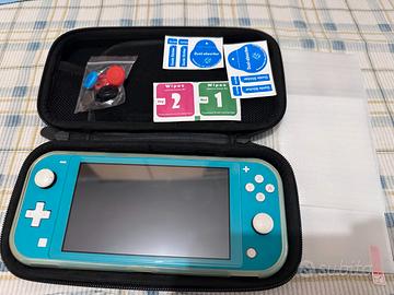 Nintendo Switch Lite Turchese + Accessori