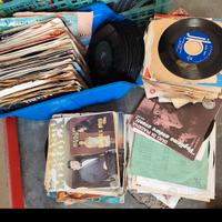 dischi vinile 45 giri lotto misto 50pz
