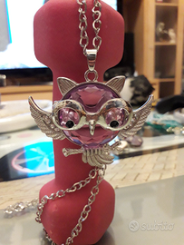 Collana lunga gufo