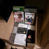 vari giochi Playstation e xbox