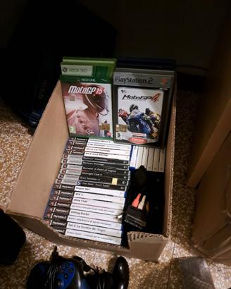 vari giochi Playstation e xbox