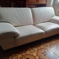 Divano pelle 3 posti