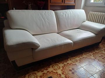 Divano pelle 3 posti