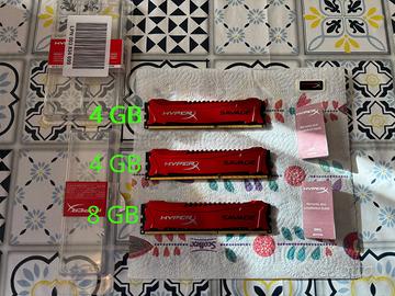 Memoria RAM 16 GB HyperX Savage 1600MHz DDR3 DIMM
