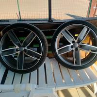 cerchi e gomme audi da 18 pollici 