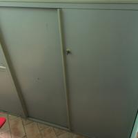 Armadio scorrevole metallo industrial ufficio