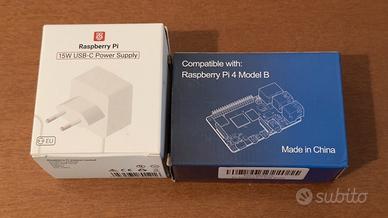 Case Geekworm P173 + Alimentatore Raspberry Pi 4