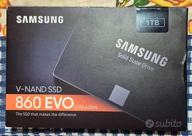 SSD SAMSUNG 860 EVO 1TB NUOVO