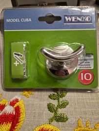 Wenko * gancio a parete duo * Mod. Cuba * Nuovo