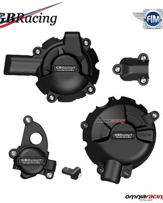 Set completo protezione carter motore GBRacing per