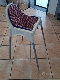 seggiolone IKEA con schienalino gonfiabile