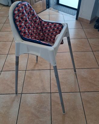 seggiolone IKEA con schienalino gonfiabile