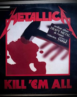 Metallica Kill’Em All Vinile