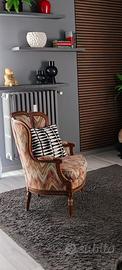 Poltrona Bergère vintage – elegante e particolare 