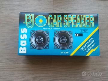 Coppia Casse Altoparlanti Auto 100 Watt