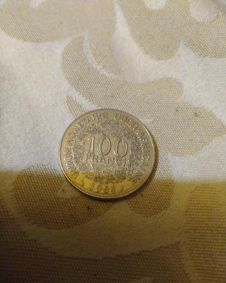 MONETA 100 FRANCHI OUEST-AFRICAINE