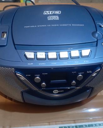 Radio CD cassette USB 