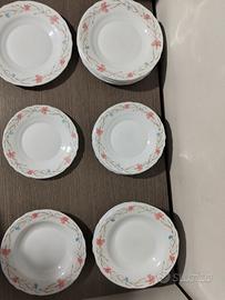 Servizio Piatti Vintage Harmony Spain 24 Pezzi.