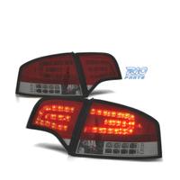 FANALI A LED AUDI A4 B7 04-07 ROSSO AFFUMICATO