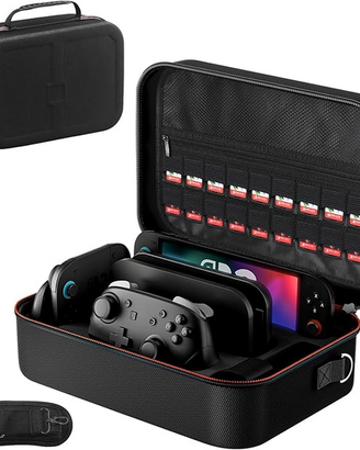 Custodia Rigida XXL - Nintendo Switch 2 +20 giochi