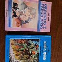 Romanzi libri vintage illustrati Orgoglio e Pregiu